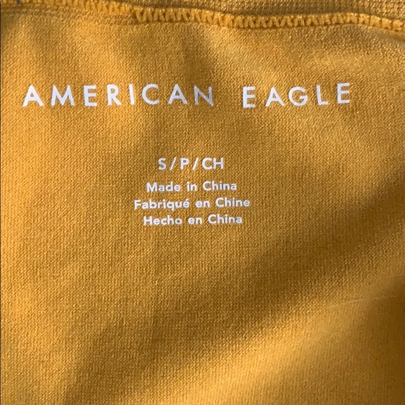 Yellow American Eagle Tube Top - Picture 3 of 3